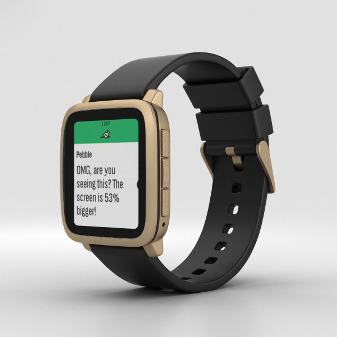 3D Pebble Time 2 TurboSquid 1328154