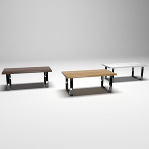 3D model pack table