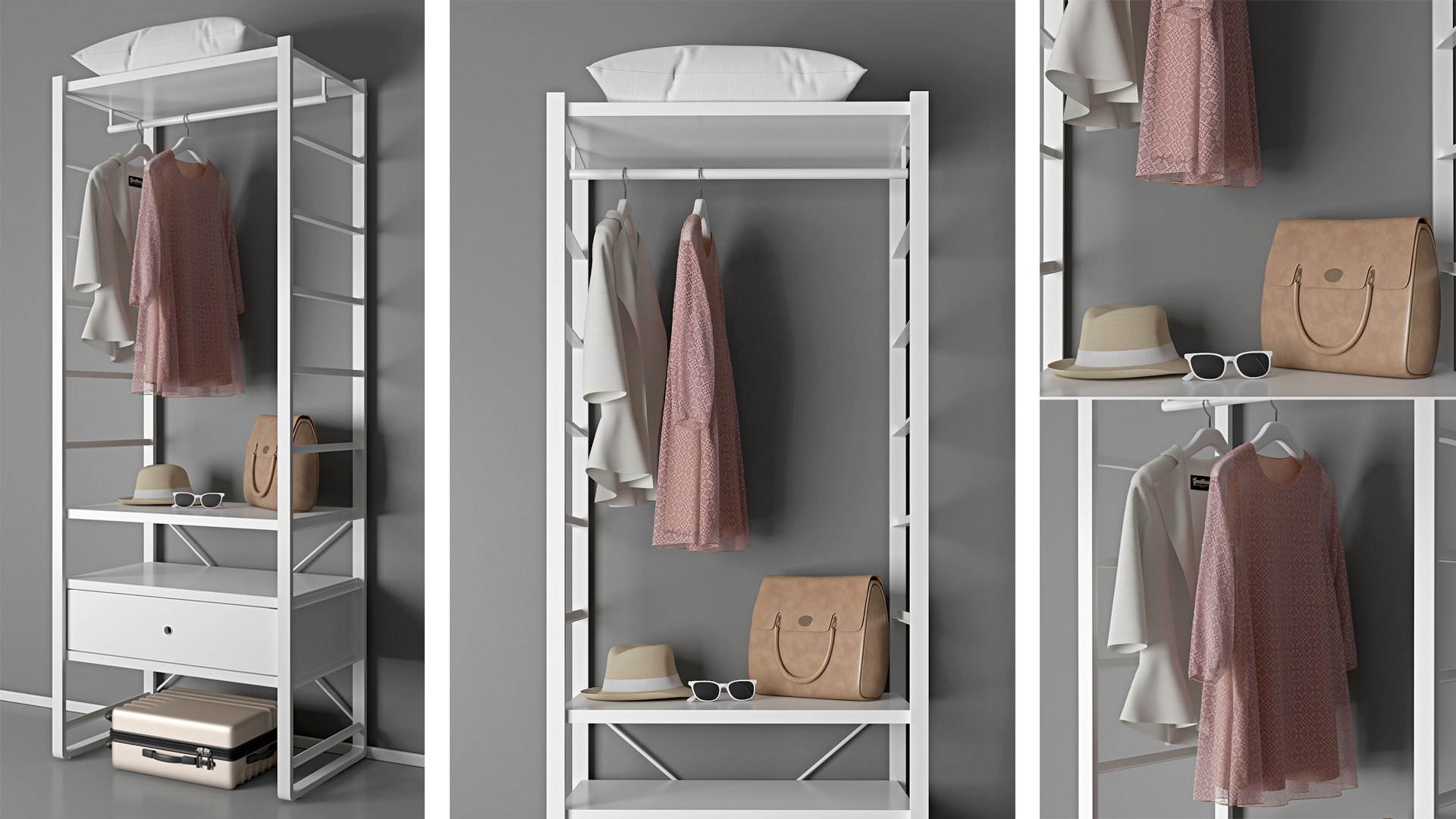 3D Ikea Elvarli Storage System - TurboSquid 2199963