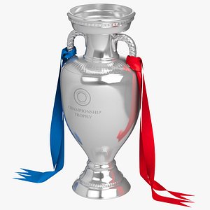 Soccer Championship Cup Trophy 3D model