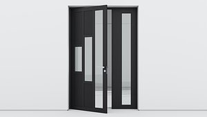 3D Aluminium door 202