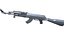 16-AK-103-Gewehrmodell, spielfertiges 3D-Modell, Low-Poly-3D-Modell