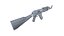 16-AK-103-Gewehrmodell, spielfertiges 3D-Modell, Low-Poly-3D-Modell