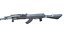 16-AK-103-Gewehrmodell, spielfertiges 3D-Modell, Low-Poly-3D-Modell