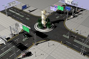 junction road 3d max