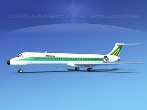 dxf md-87 md-80s jet