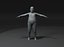 Fat Boy Kid Body Base Mesh animato e truccato Modello 3D 20k poligoni