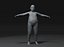 Fat Boy Kid Body Base Mesh animato e truccato Modello 3D 20k poligoni