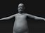 Fat Boy Kid Body Base Mesh animato e truccato Modello 3D 20k poligoni