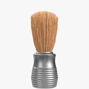 Shaving cream brush model