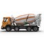 cement mixer vehicle lafarge 3d max