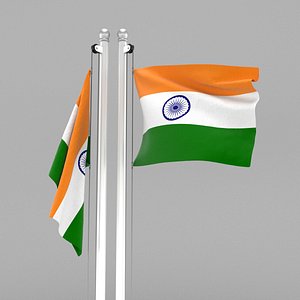 Indian Flag 3D Models for Download | TurboSquid