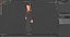 Estudante Low Poly