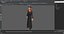 Estudante Low Poly