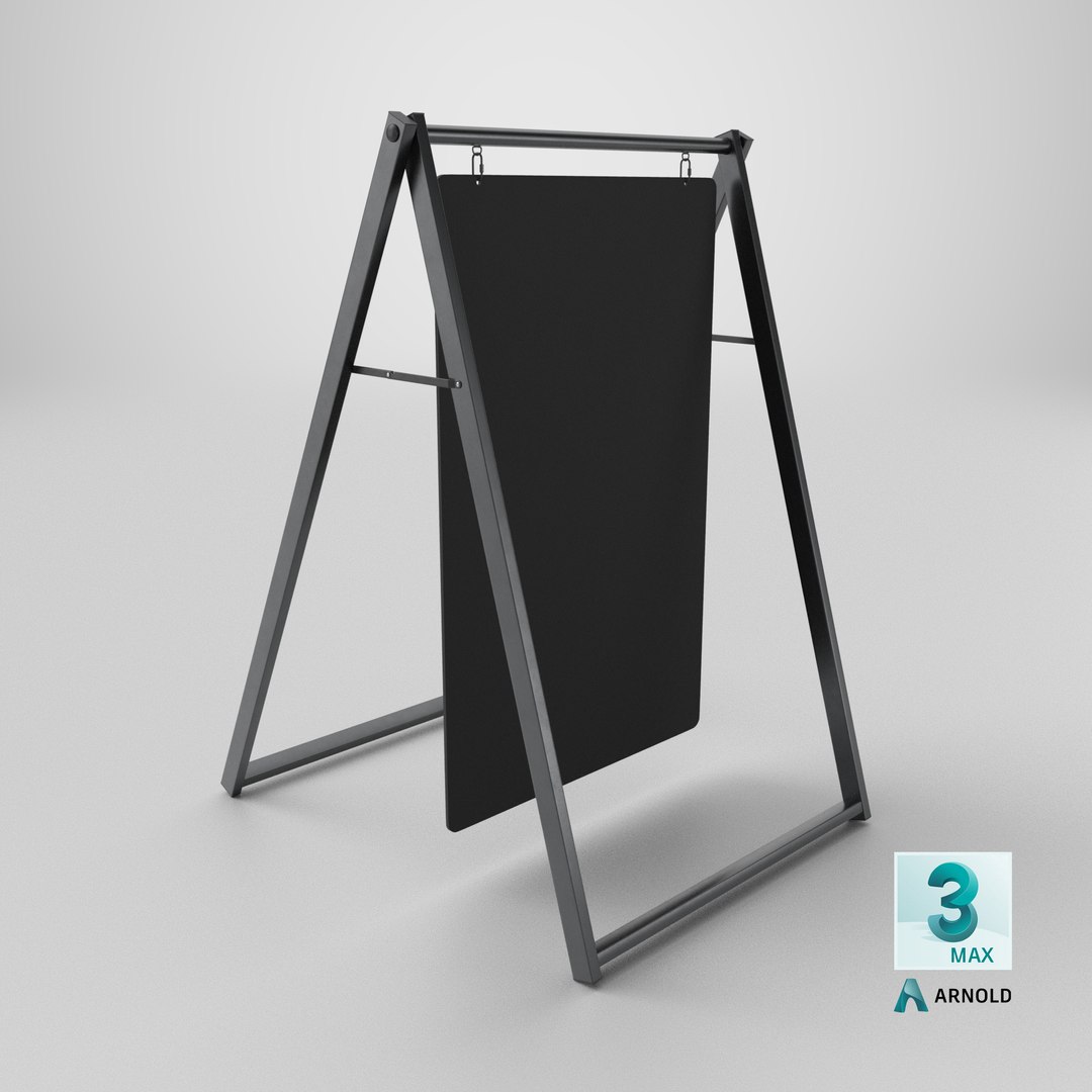 3D Customizable Double Sided Swinging Steel Chalkboard Sign https://p.turbosquid.com/ts-thumb/pS/ZaX4Pj/r9/stemcell_max_arnold_render/png/1748277875/1920x1080/fit_q87/5273f3171e7d929efb04849b859919aba6a8995e/stemcell_max_arnold_render.jpg