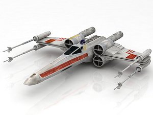 X-Wing Starfighter and R2D2