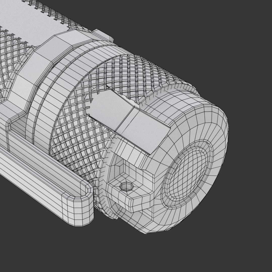 Flashlight Led Light 3D Model - TurboSquid 1152718