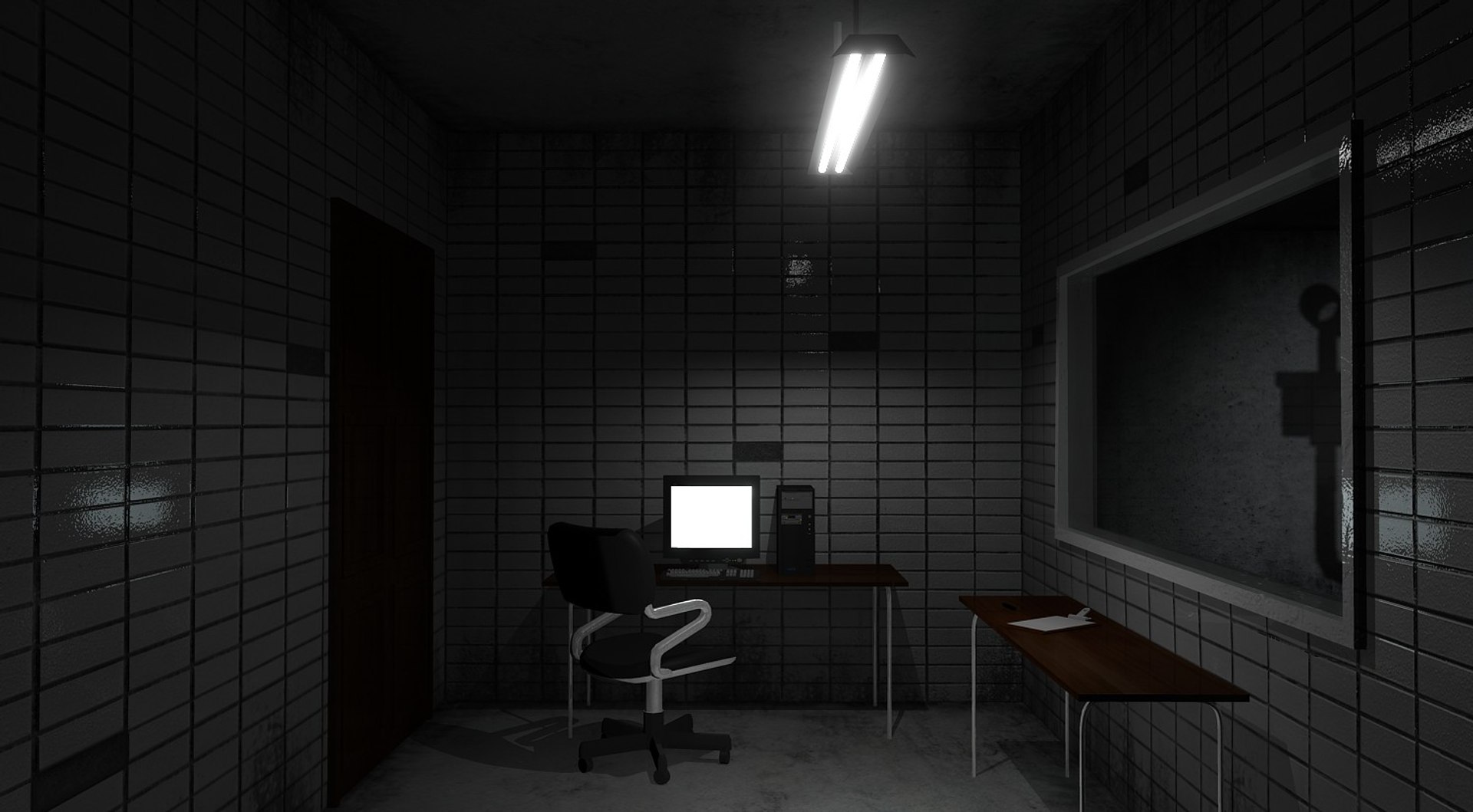 SCP-079 is all set up for the interrogation I was going back