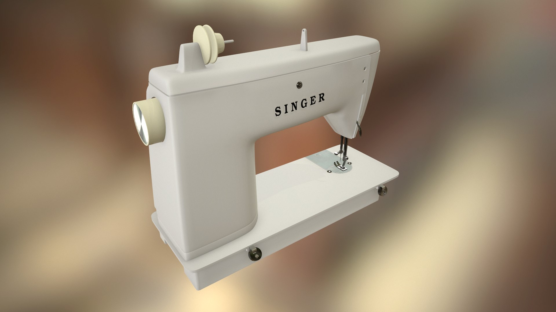 Singer 626 sewing machine 3D TurboSquid 1720389