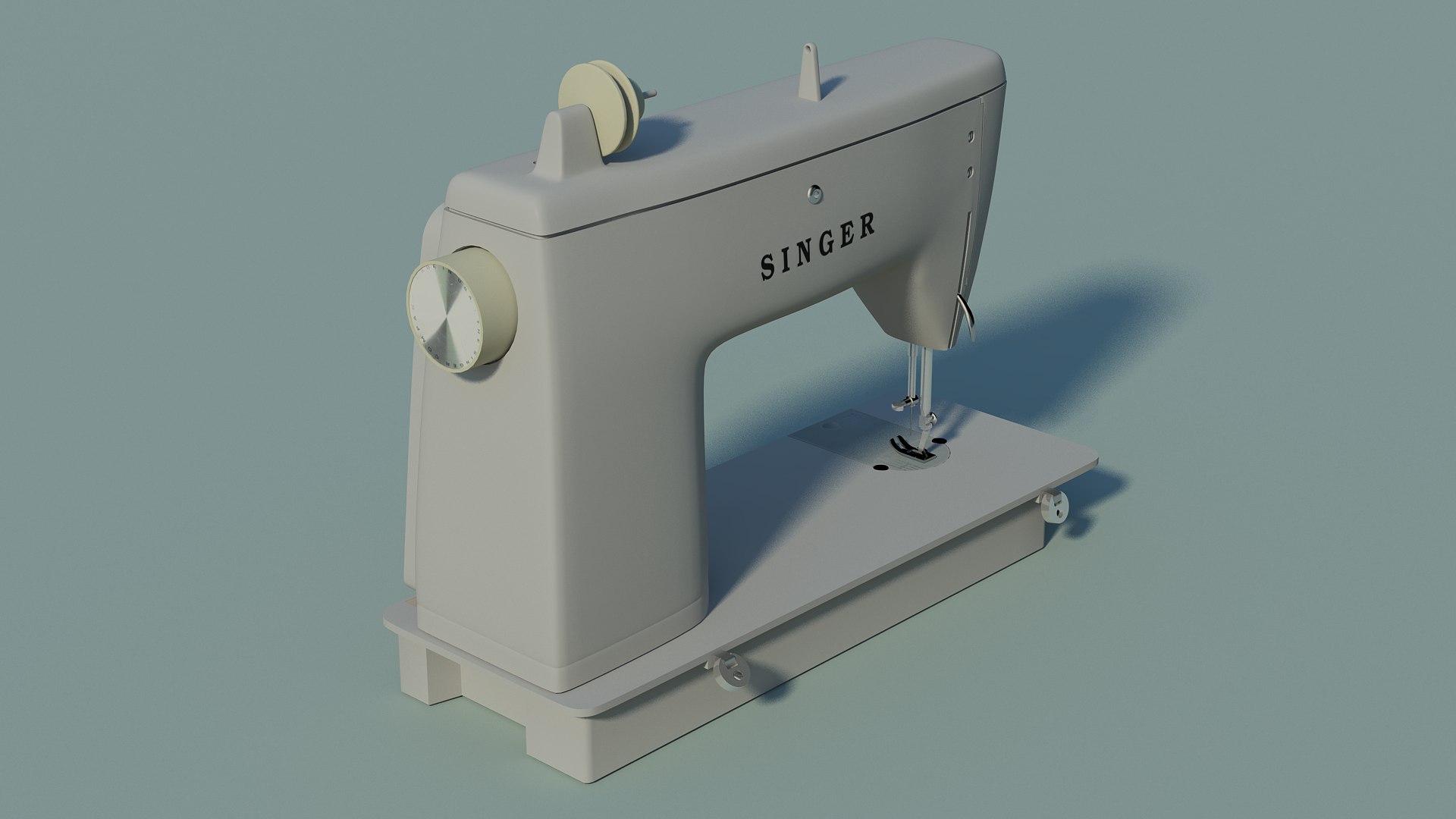Singer 626 sewing machine 3D TurboSquid 1720389