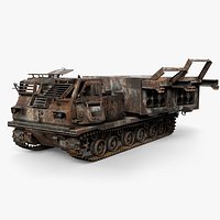 M270 MLRS Destroyed