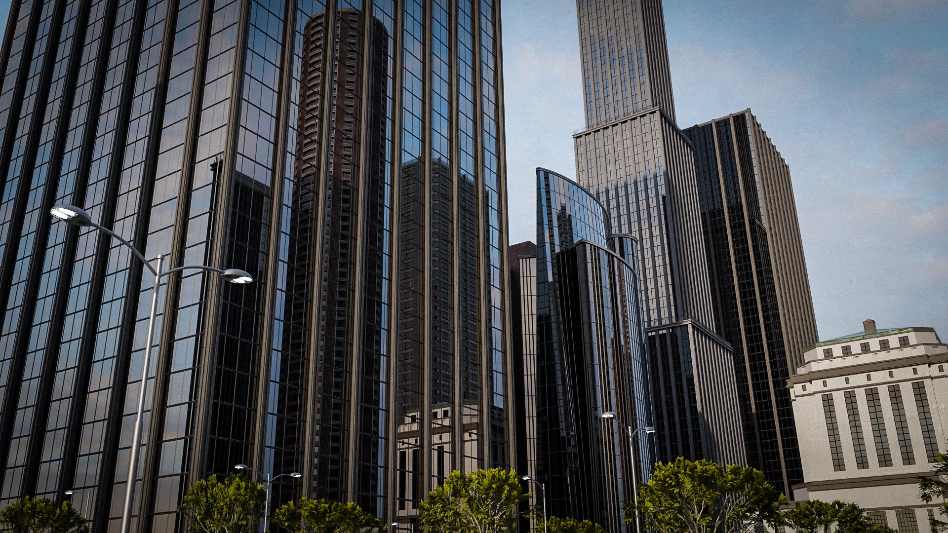 CITY SCENE SET SKYSCRAPER 3D model https://p.turbosquid.com/ts-thumb/pS/sXejih/AK/7/jpg/1752696271/1920x1080/fit_q87/92e8c8fa31dfb92b5dd797bfb3200679bdfc47b2/7.jpg