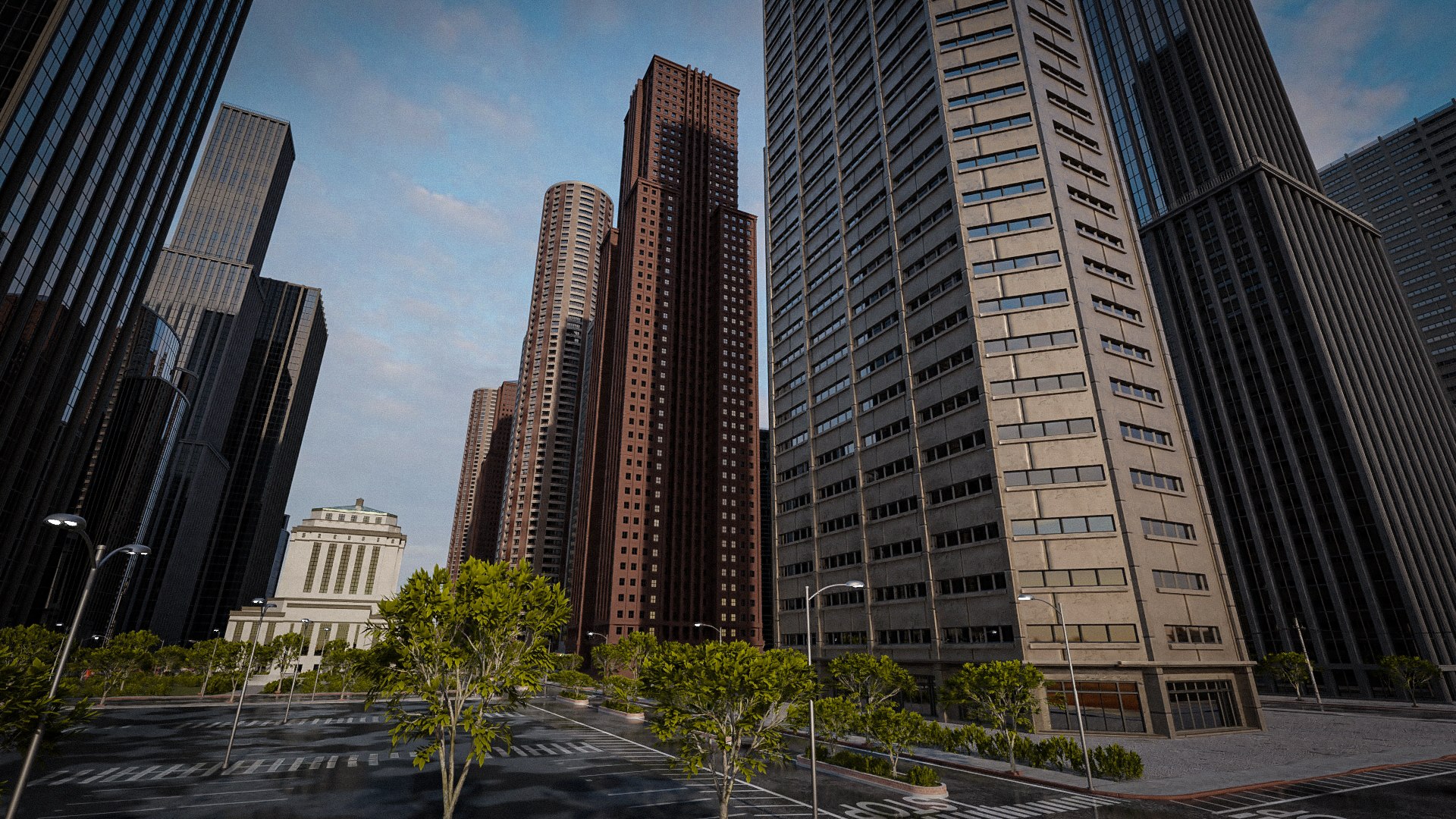 CITY SCENE SET SKYSCRAPER 3D model https://p.turbosquid.com/ts-thumb/pS/sXejih/em/3/jpg/1752696247/1920x1080/fit_q87/b794fdb5c39ad04fce1436403a66b089e9561277/3.jpg
