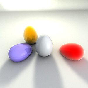 3d model egg
