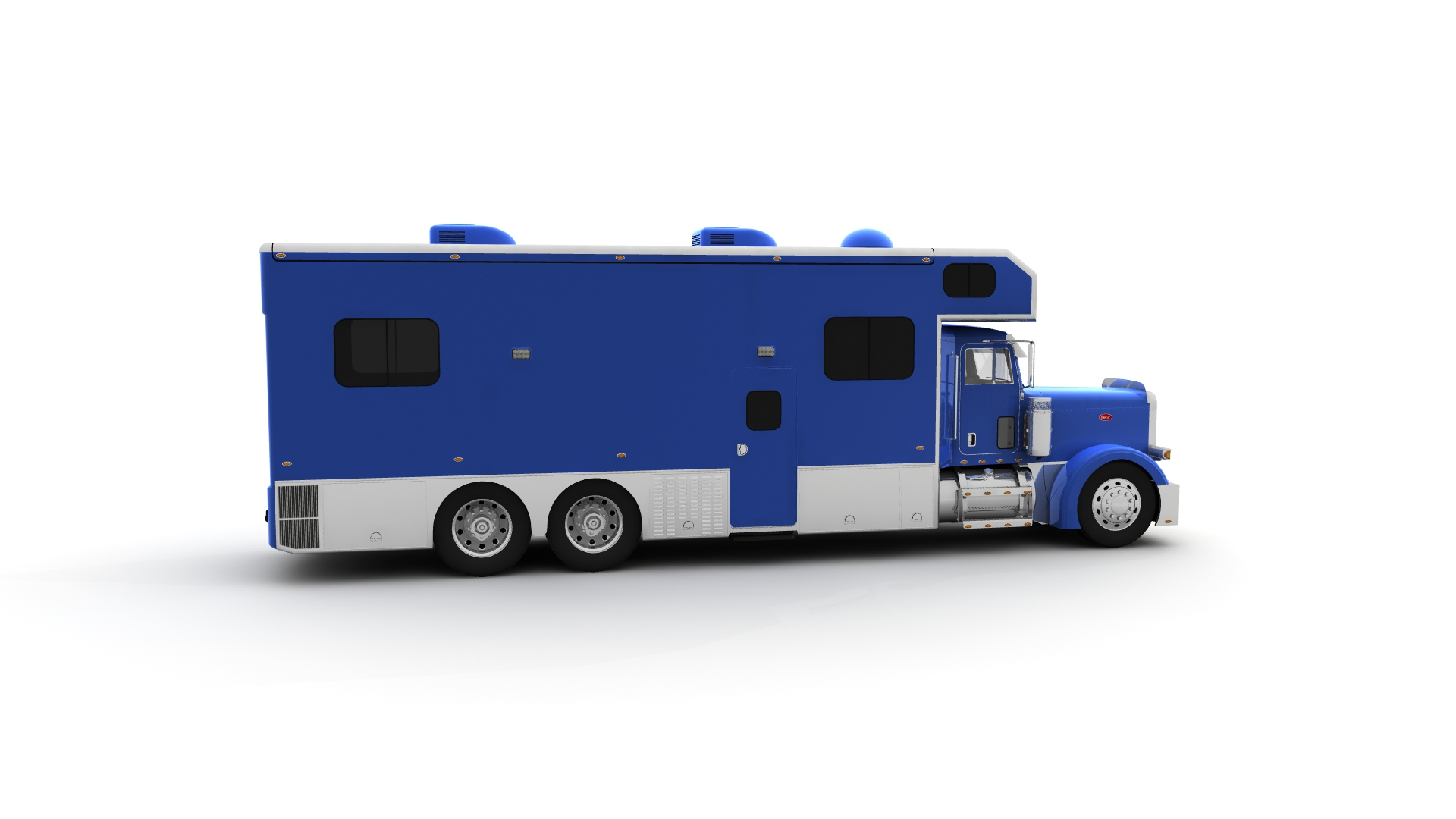 3D Peterbilt 388 Motorhome - TurboSquid 1729681