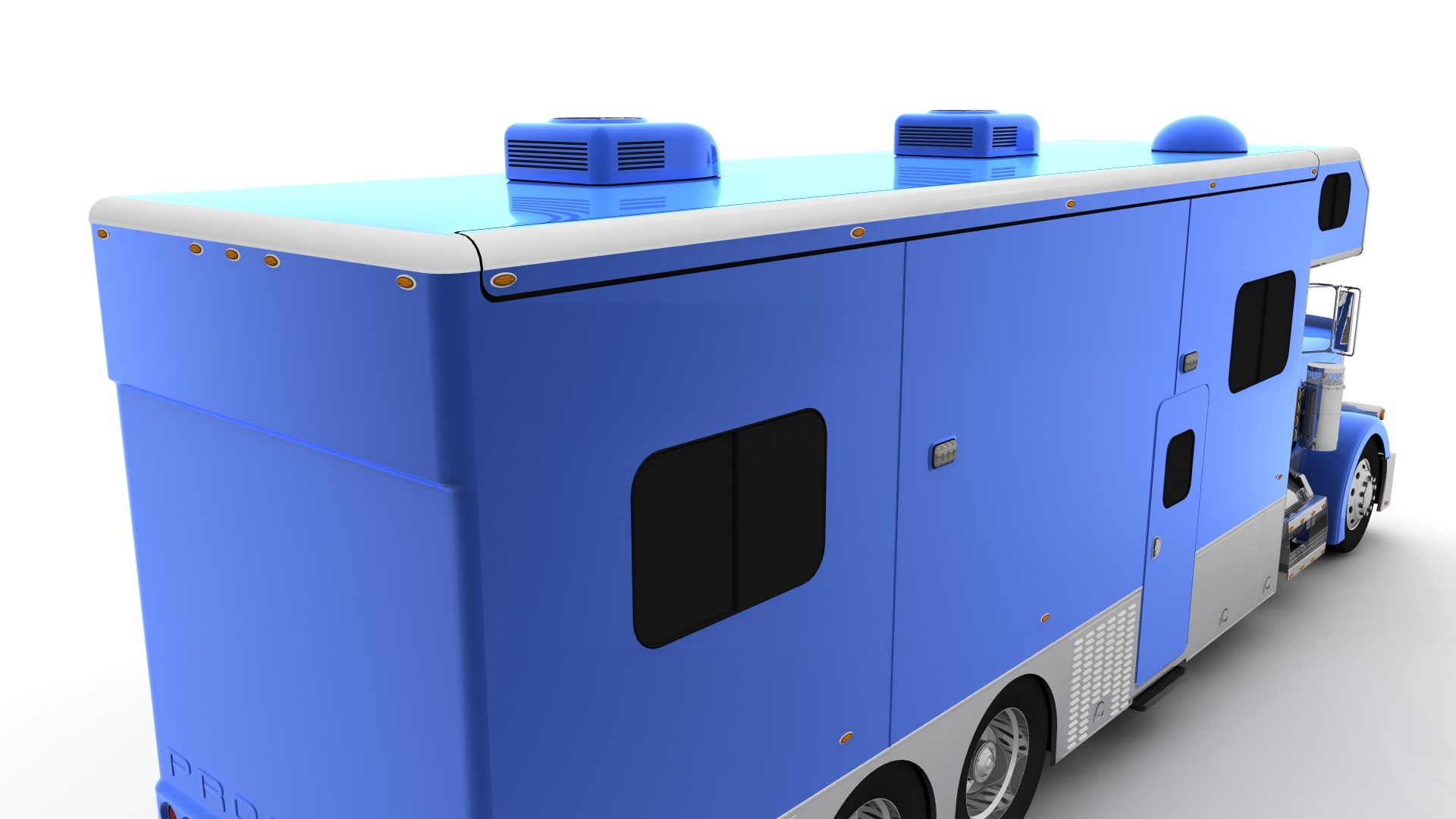 3D Peterbilt 388 Motorhome - TurboSquid 1729681