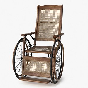 Vintage Wheelchair Rigged