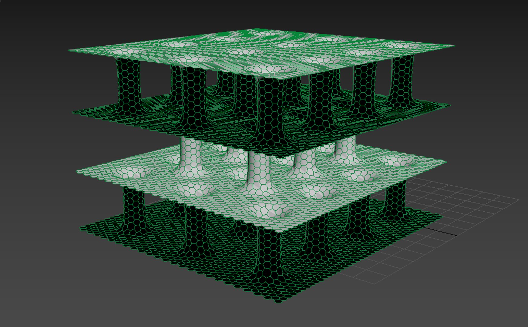 Carbon Nanotube Graphene Model - TurboSquid 1540854