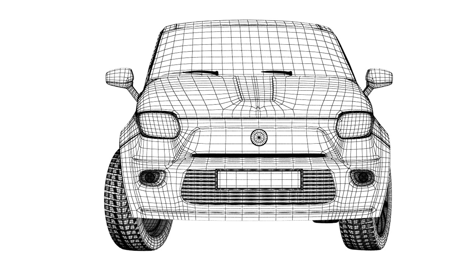 Generic Car 3D Model - TurboSquid 1631668