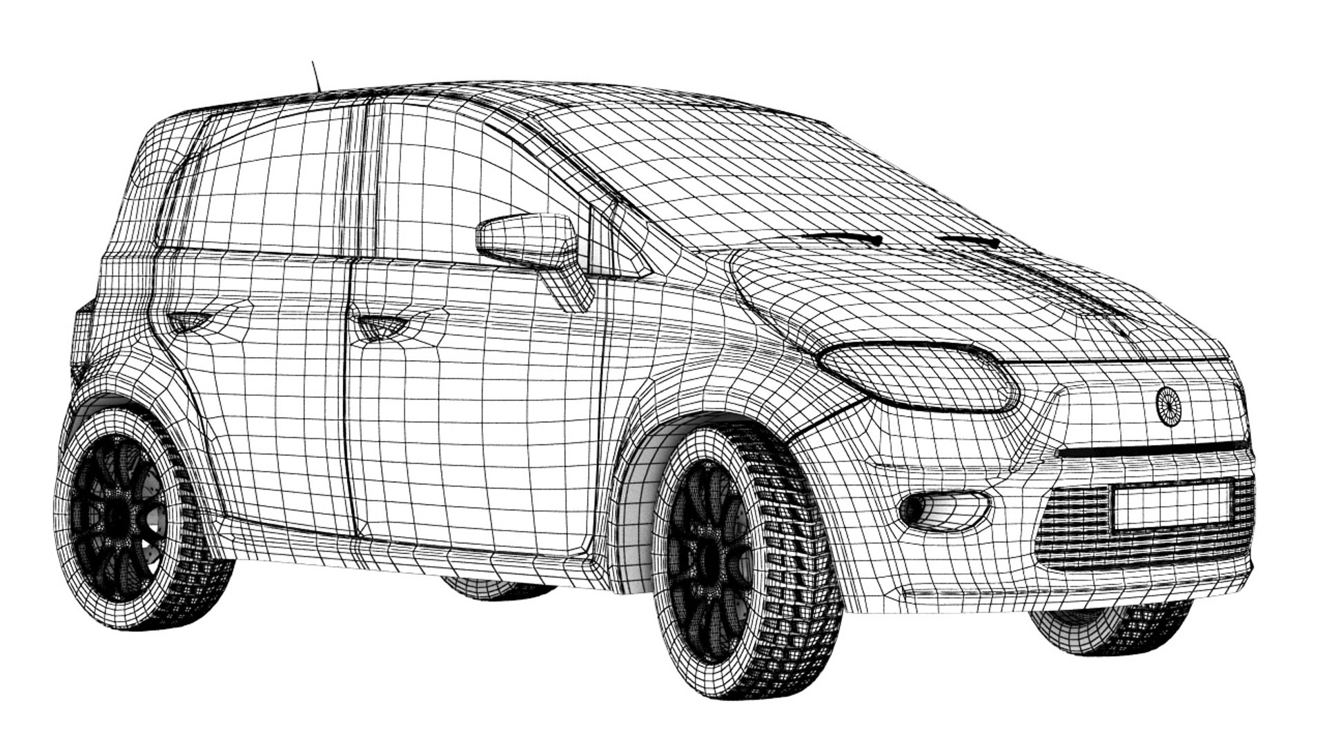 Generic Car 3D Model - TurboSquid 1631668