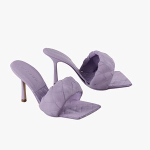 Bottega Veneta women high heels 3D model