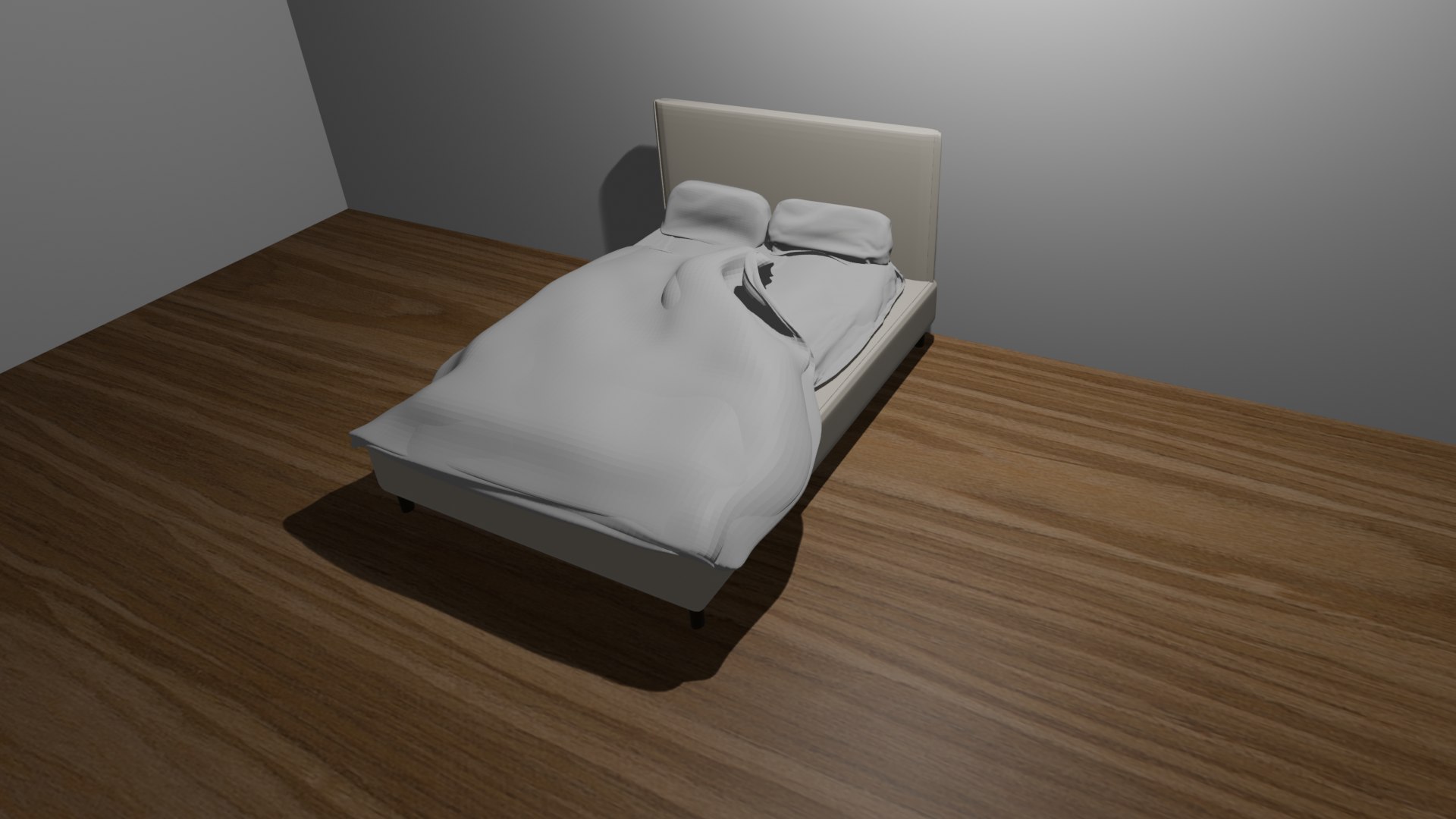 Realistic Messy Bed 3D Model - TurboSquid 2536459