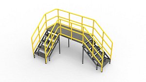 Metal Industrial Stairs or Industrial Stair Systems