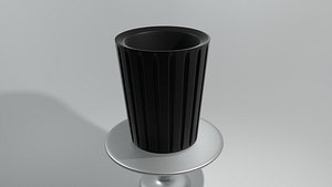 free modern trash 3d model