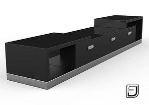 tv stand 4 3d model