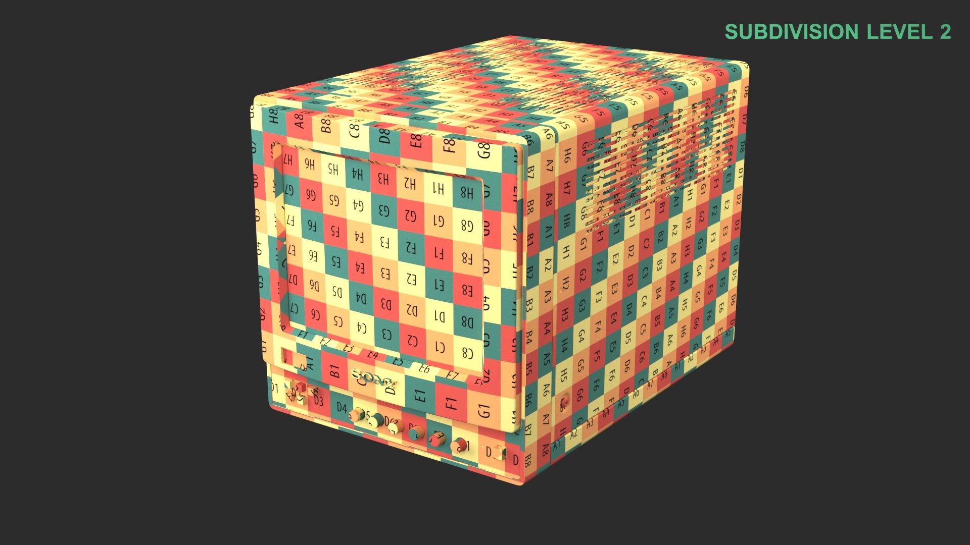 Sony PVM 8221 3D Model - TurboSquid 2379367