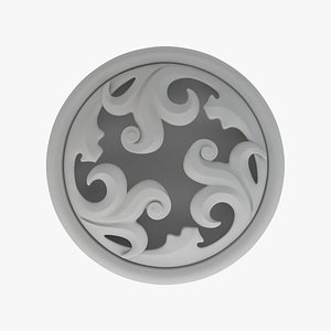3D Gothic Ornament 096