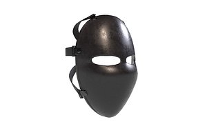 face ballistic mask 3D model