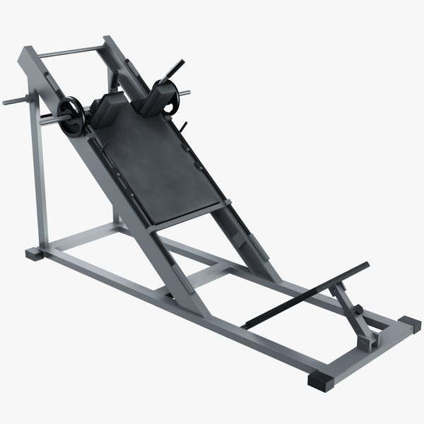 Hack Squat Machine 3D