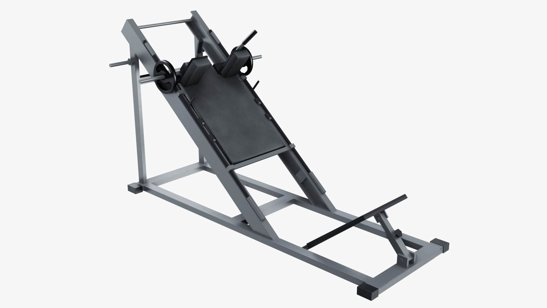 Hack Squat Machine 3D - TurboSquid 1819108