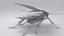 3D Realistic Cockroach Rigged model