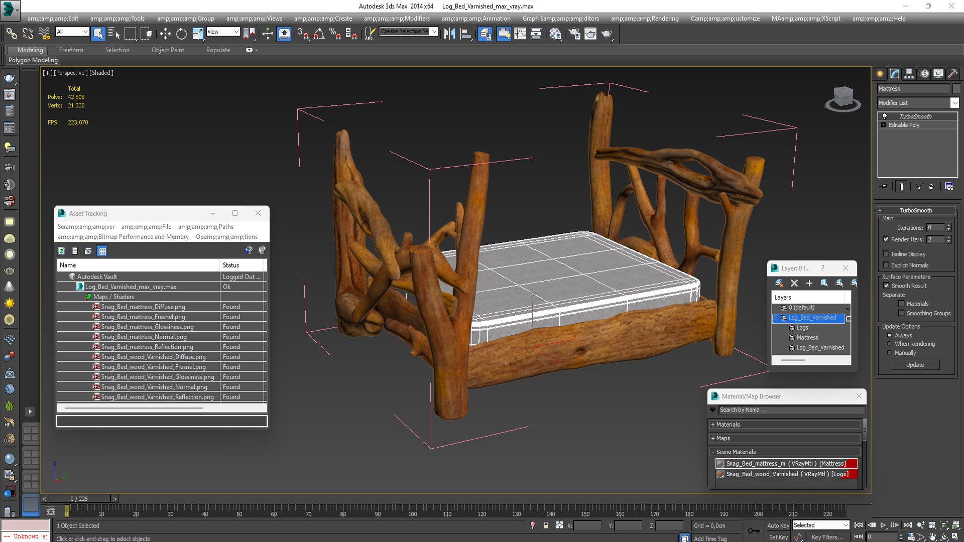 Log Bed Varnished 3D model https://p.turbosquid.com/ts-thumb/pT/YfWB4z/sv/logbedvarnishedmb3dmodel021/jpg/1701376010/1920x1080/fit_q87/49812b6e827265968c7377ad98c68a500718a0c4/logbedvarnishedmb3dmodel021.jpg
