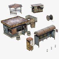 Abandoned City Content Set