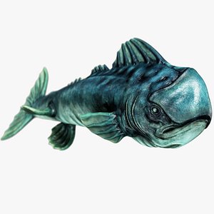 Fantasy Fish 03- Aqua Life - Underwater Creature - 30 3D model