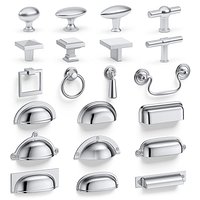 Knobs and cup handles set