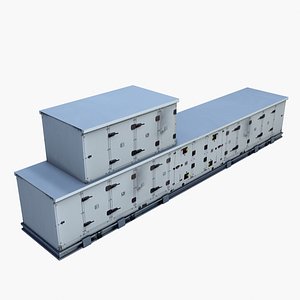 Ventilation unit - block with doors